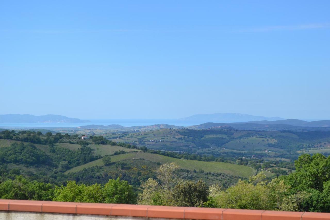 Appartamento Panoramico Pancole Luaran gambar
